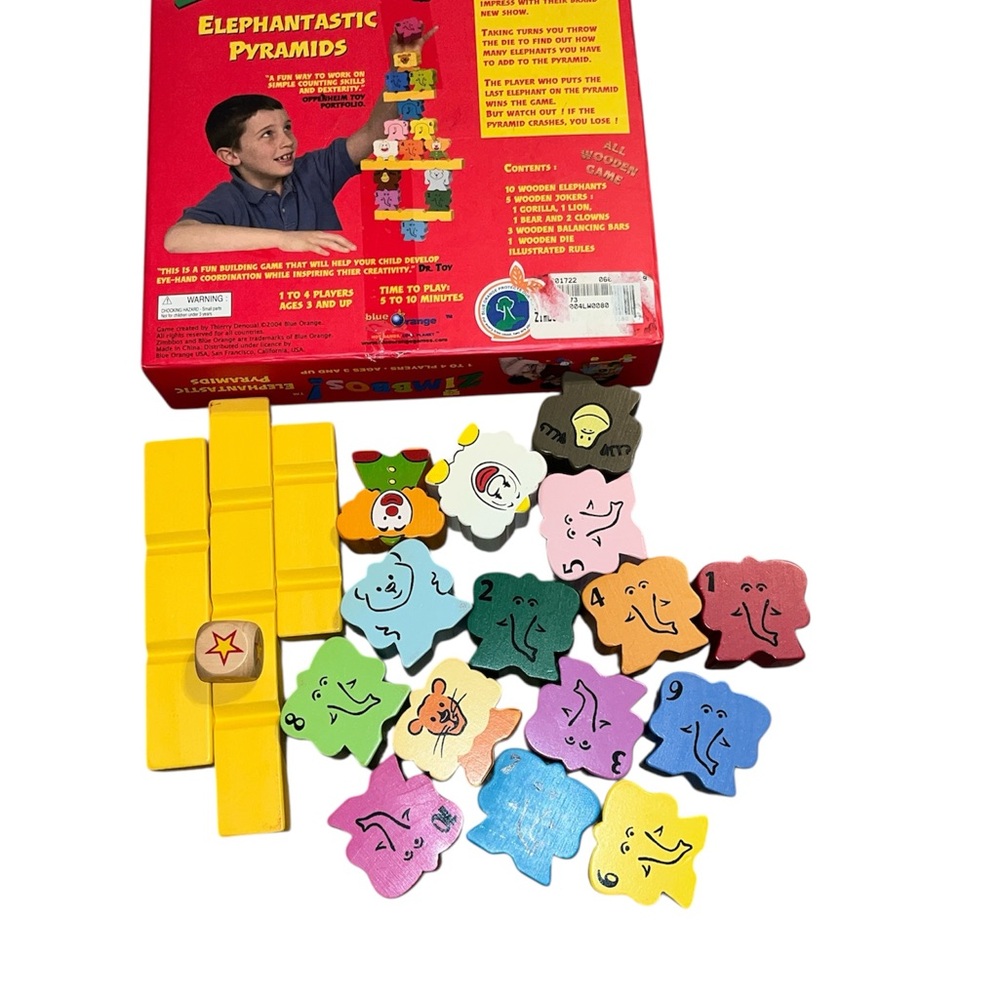Pyramids Stacking Game - Multicolor